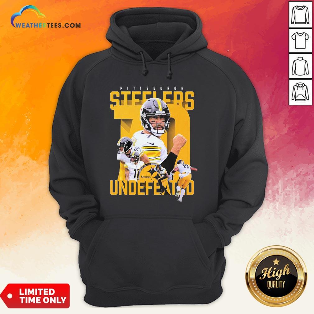 Sorry Funny Pittsburgh Steelers Undefeated Shirt - Image 5