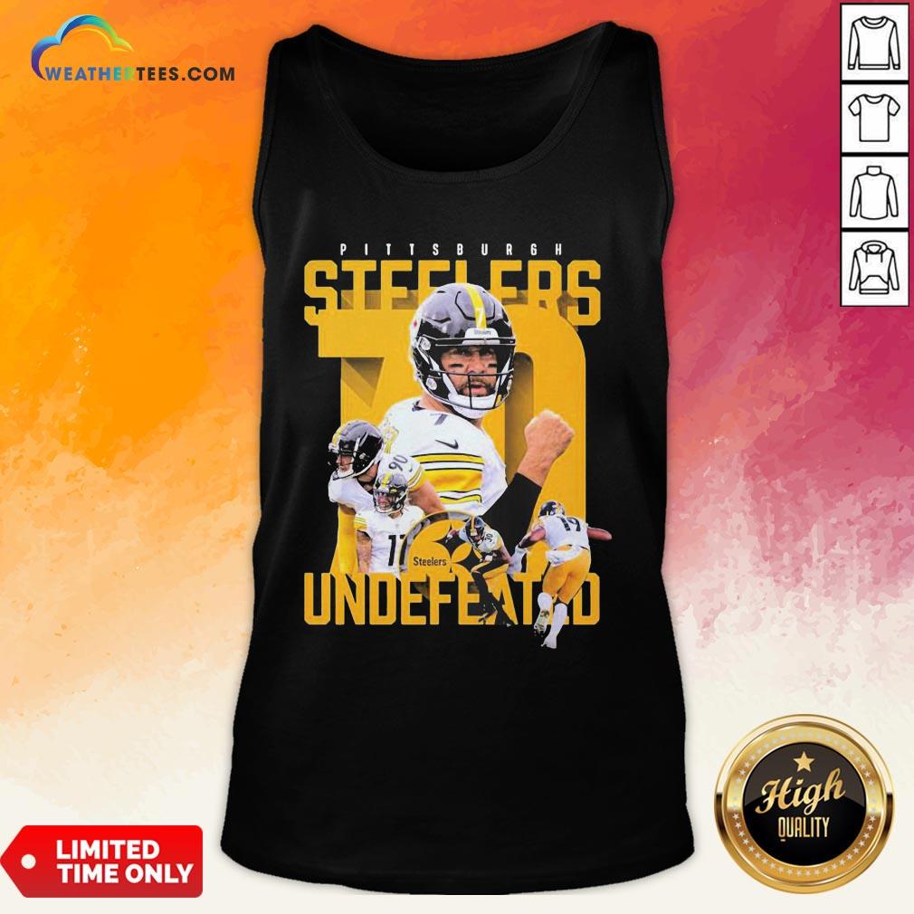 Sorry Funny Pittsburgh Steelers Undefeated Shirt - Image 3