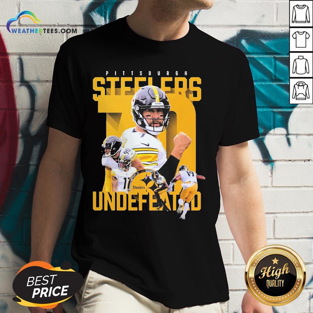 Sorry Funny Pittsburgh Steelers Undefeated Shirt - Image 2