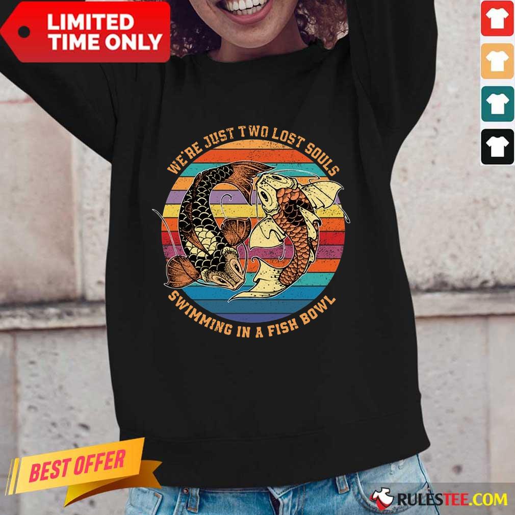 Souls Swimming In A Fish Bowl Vintage Shirt - Image 2