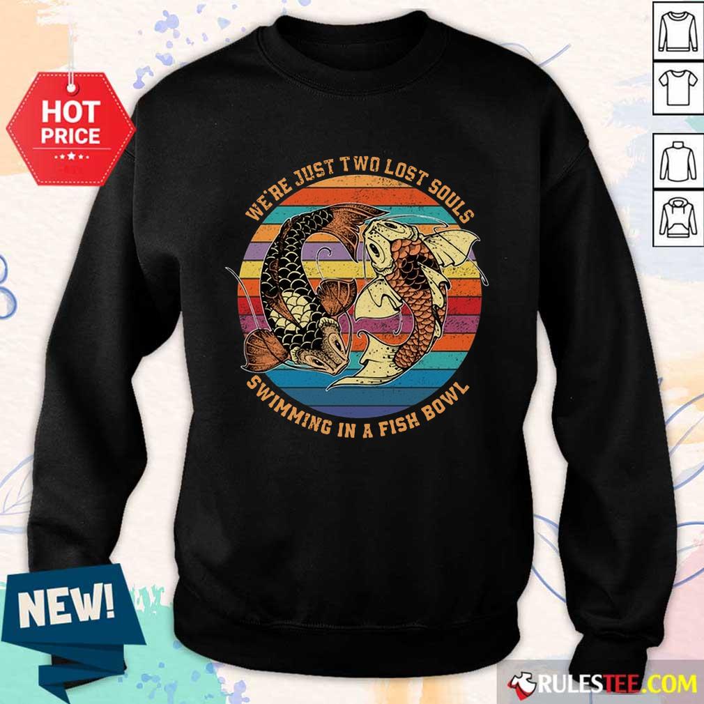 Souls Swimming In A Fish Bowl Vintage Shirt - Image 5