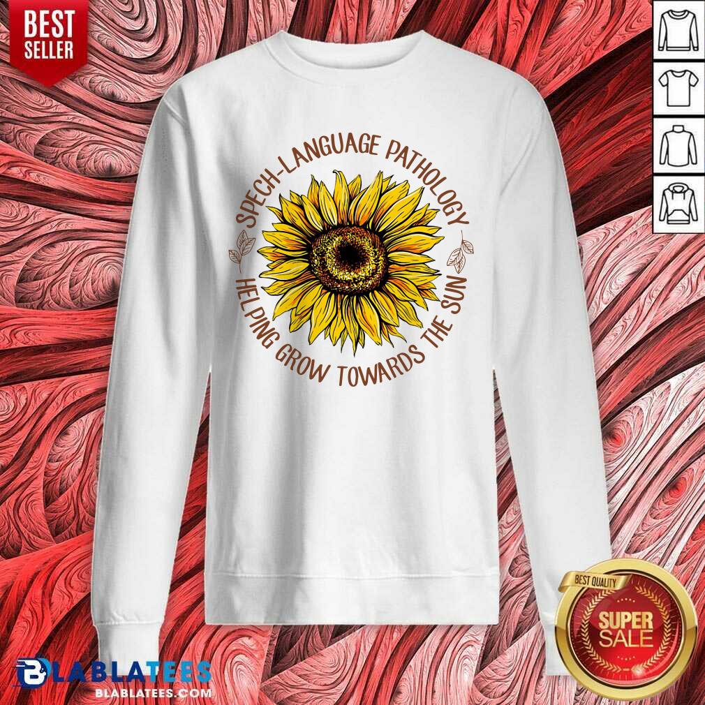 Speech Language Pathology Sunflower Shirt - Image 4