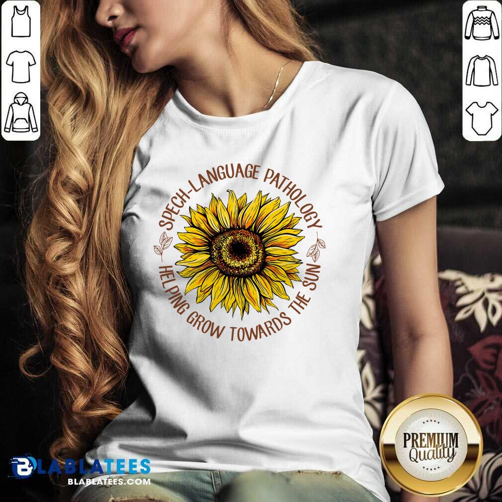 Speech Language Pathology Sunflower Shirt - Image 2