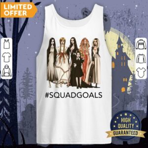 Alternative view of Squad Goals Samara Annabelle Morticia Halloween Shirt