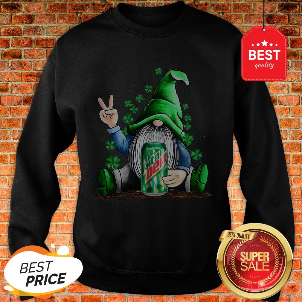 St. Patrick’s Day Gnomes Hug Mountain Dew PepsiCo Shirt - Image 4