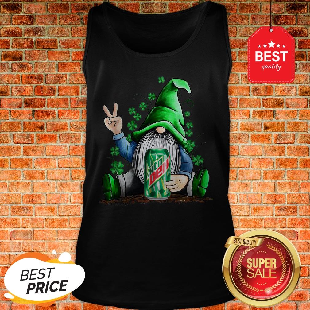 St. Patrick’s Day Gnomes Hug Mountain Dew PepsiCo Shirt - Image 3