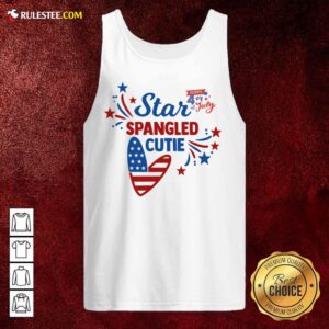 Alternative view of Star Spangled Cutie 4th Of July Shirt