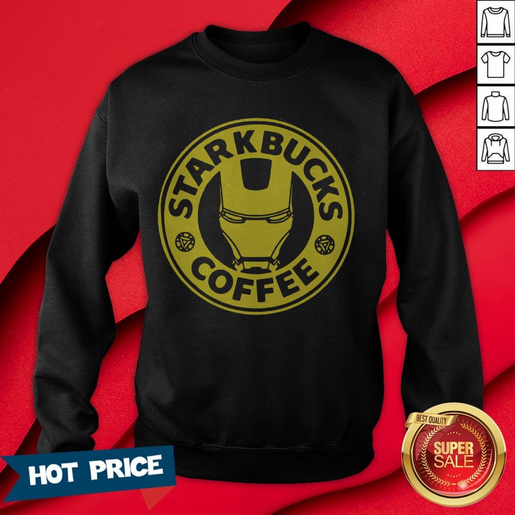 Starbucks Coffee Iron Man Shirt - Image 4