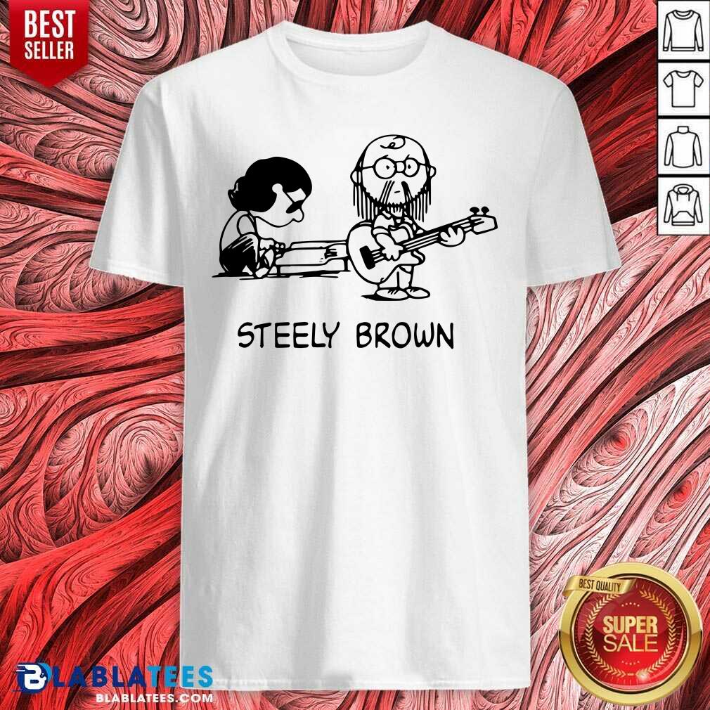 Steely Brown Shirt