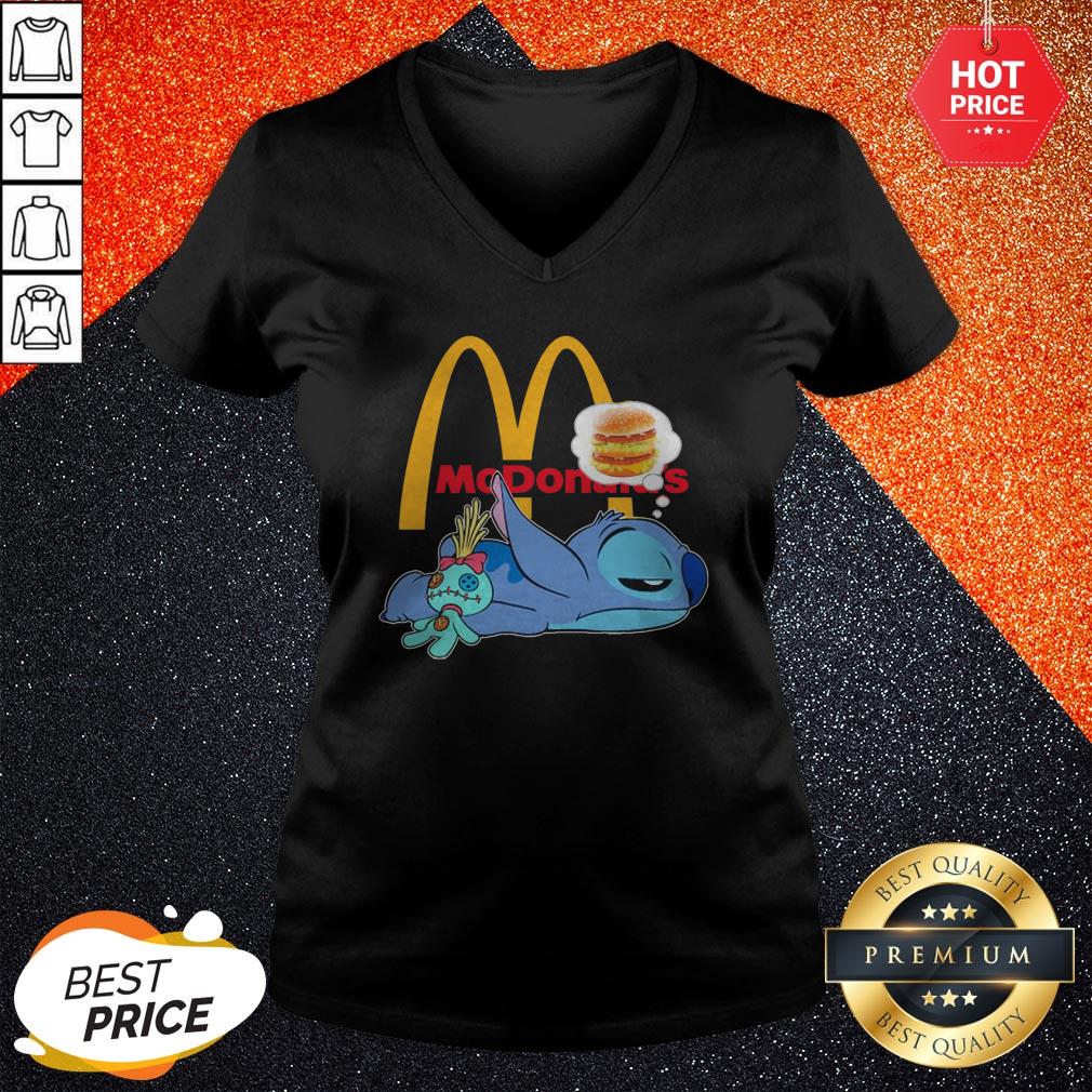 Stitch McDonald’s Pizza Shirt - Image 2