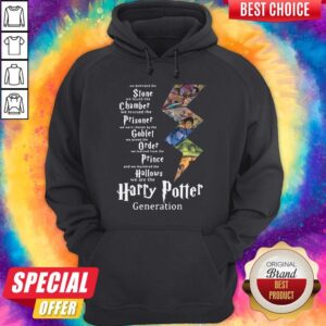 Alternative view of Stone Chamber Prisoner Goblet Order Prince Hallows Harry Potter Generation Shirt