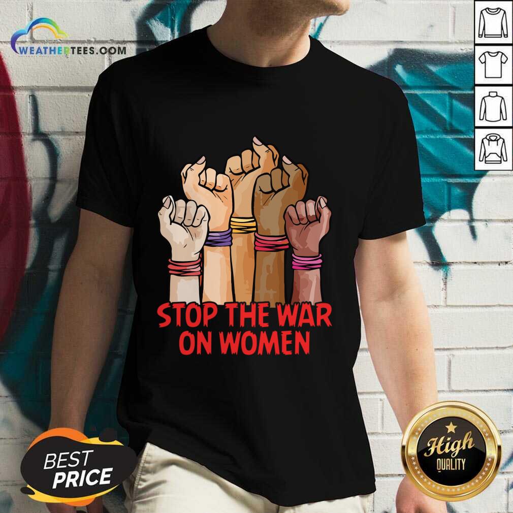 Stop The War On Women Shirt - Image 5