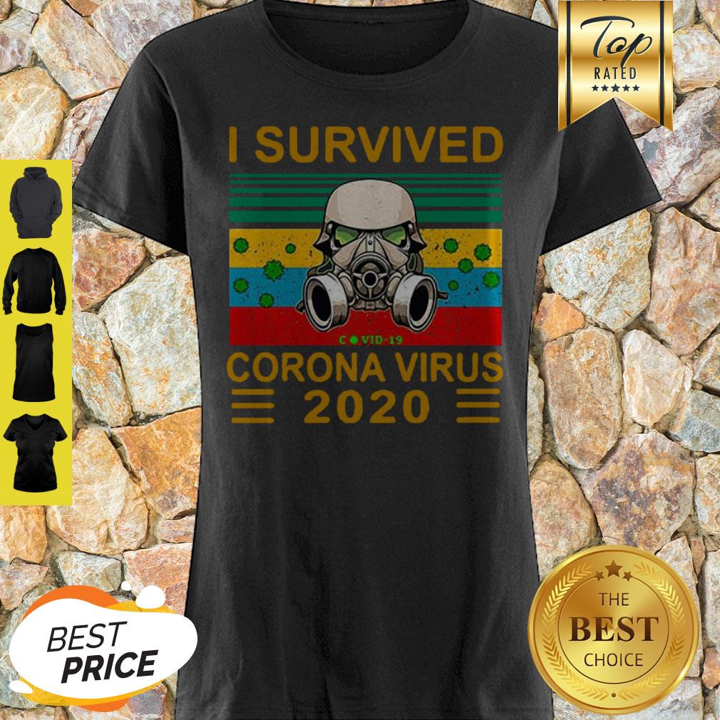 Stormtrooper I Survived Covid-19 2020 Vintage Shirt