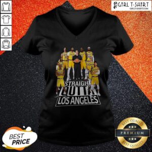 Alternative view of Straight Outta Los Angeles Lakers Shirt