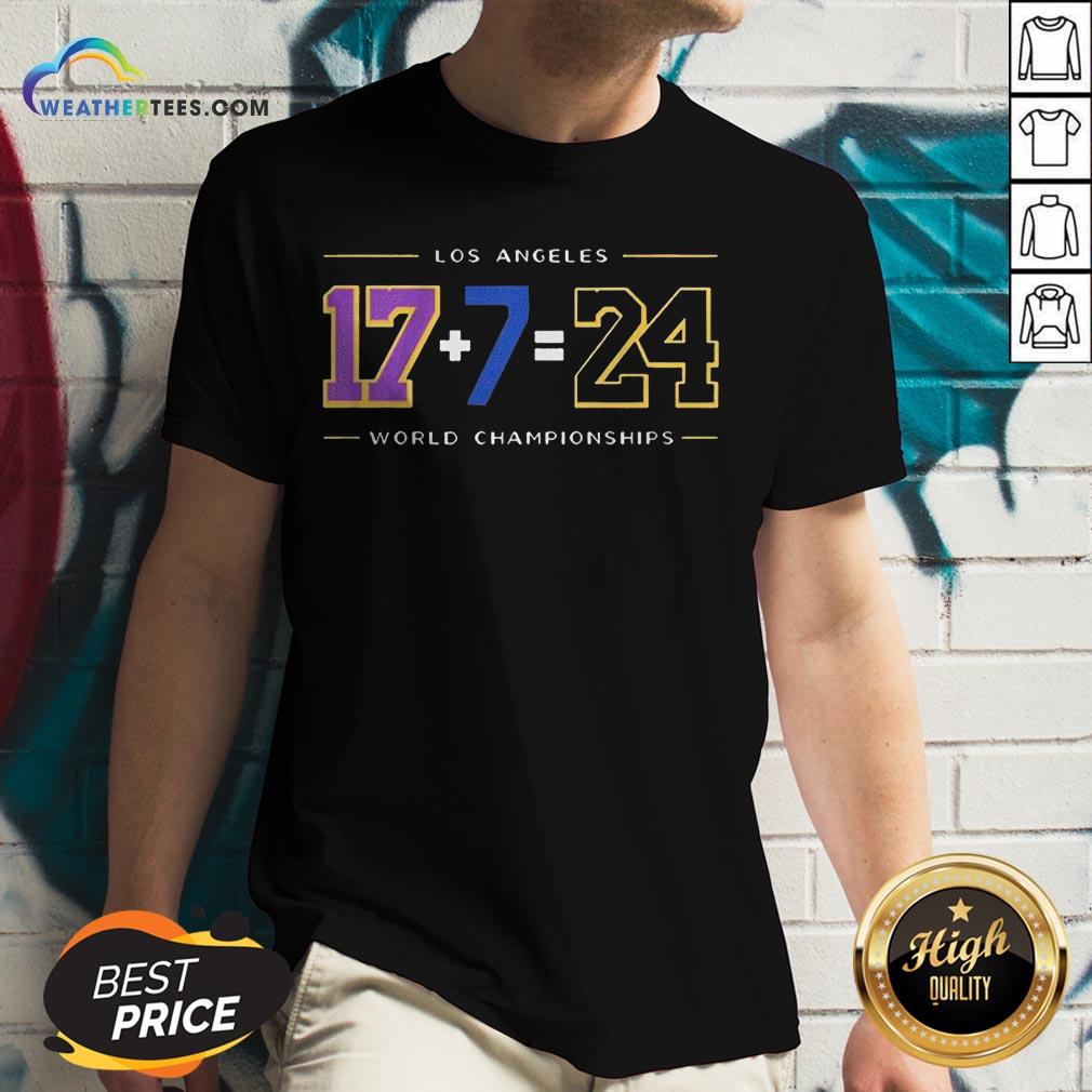 Strong Los Angeles 17 7 24 Baseball World Championships Shirt - Image 2