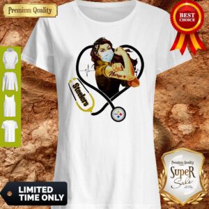 Strong Nurse Pittsburgh Steelers Stethoscope Shirt