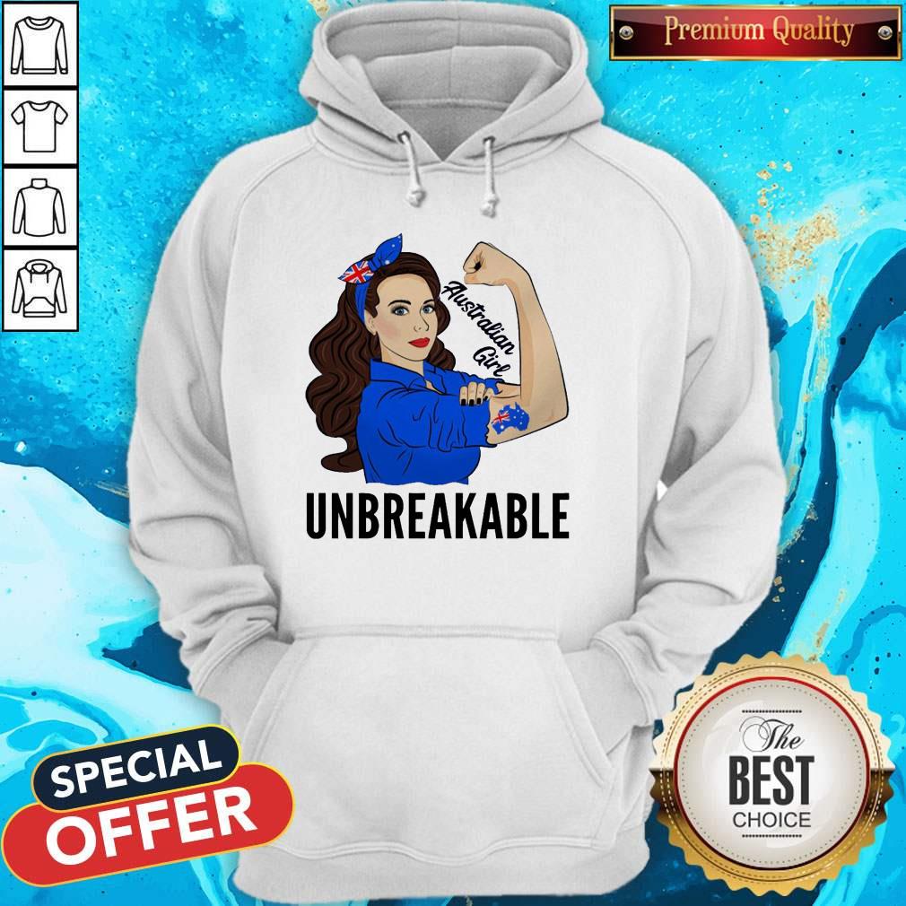 Strong Woman Tattoo Australian Girl Unbreakable Shirt - Image 4
