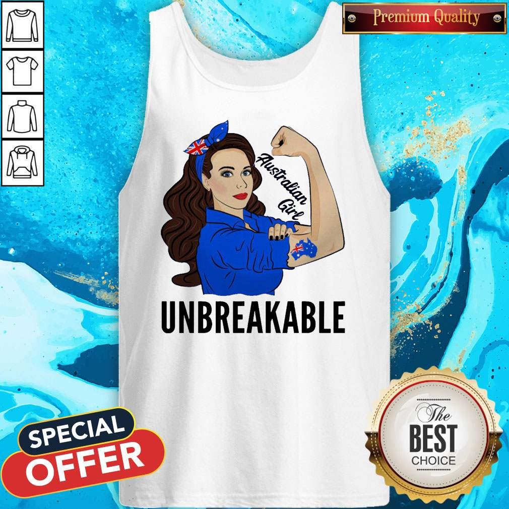 Strong Woman Tattoo Australian Girl Unbreakable Shirt - Image 5