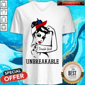 Alternative view of Strong Woman Tattoo Dutch Girl Unbreakable Shirt