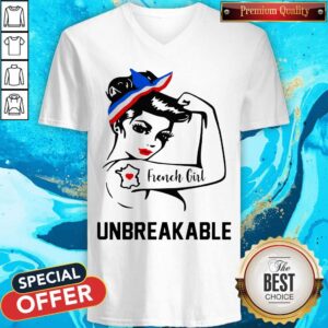 Alternative view of Strong Woman Tattoo French Girl Unbreakable Shirt