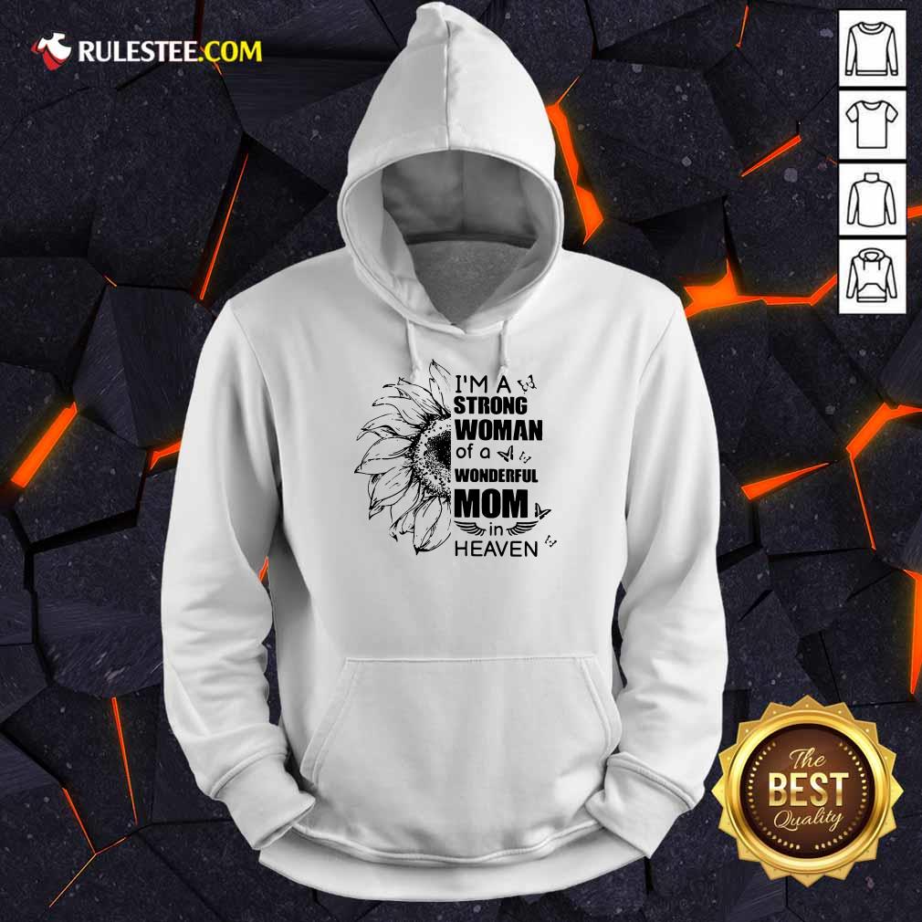 Strong Woman Wonderful Mom Heaven Shirt - Image 4