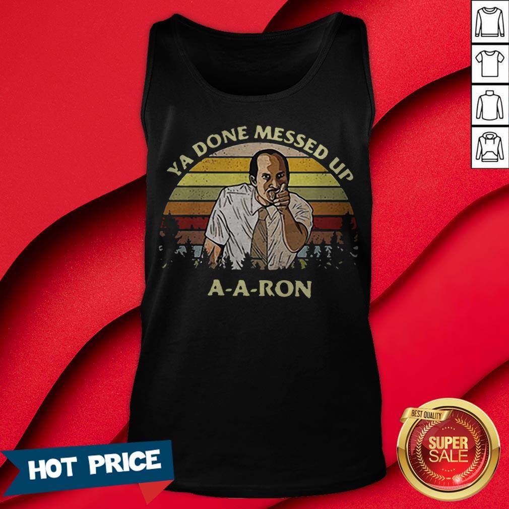 Substitute Teacher Key And Peele Ya Done Messed UpA-A-Ron Retro Shirt - Image 2