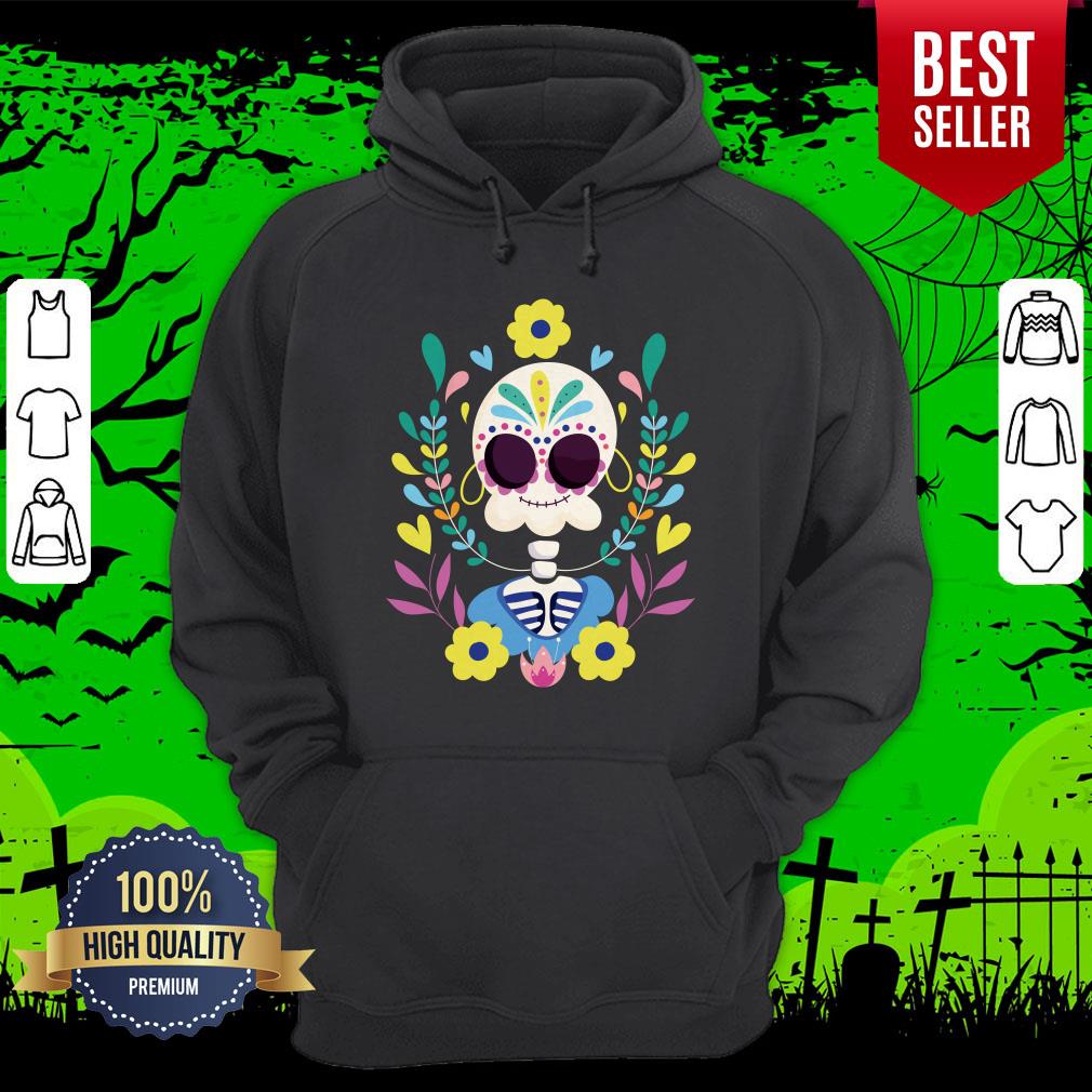 Sugar Skeleton Dia De Los Muerots Day Dead Shirt - Image 3