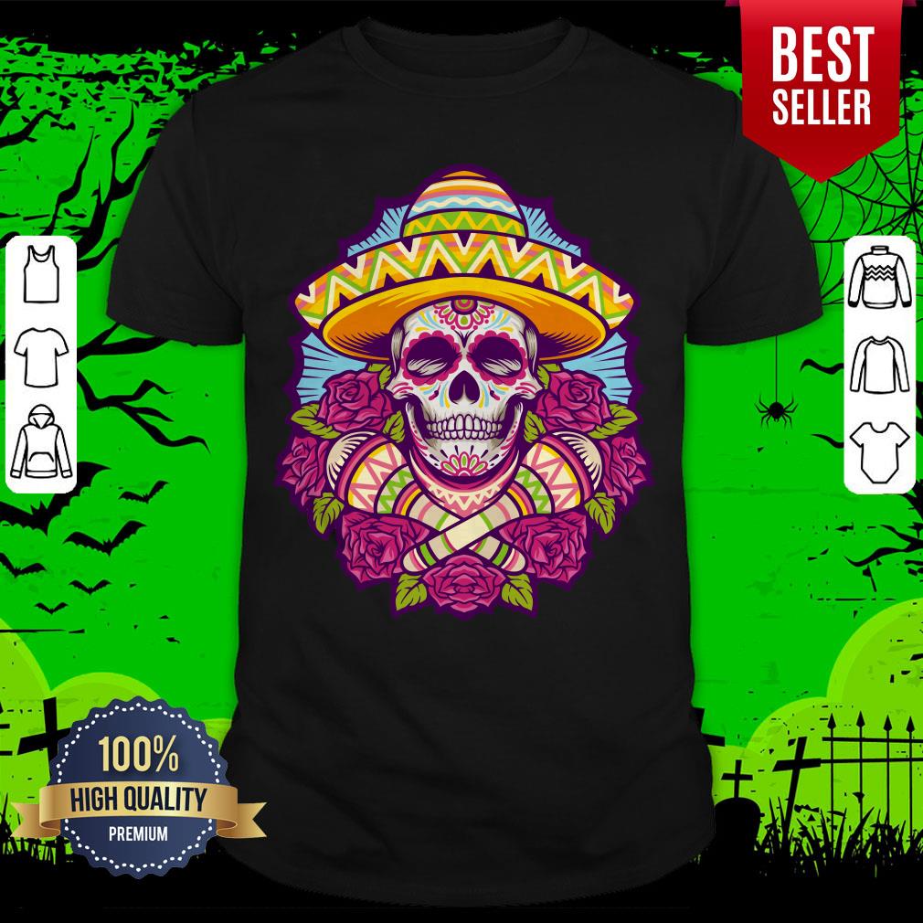 Sugar Skull Cindo Mayo Mexican Holiday Shirt