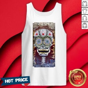 Alternative view of Sugar Skull Daddy Day Of Dead Muertos Shirt