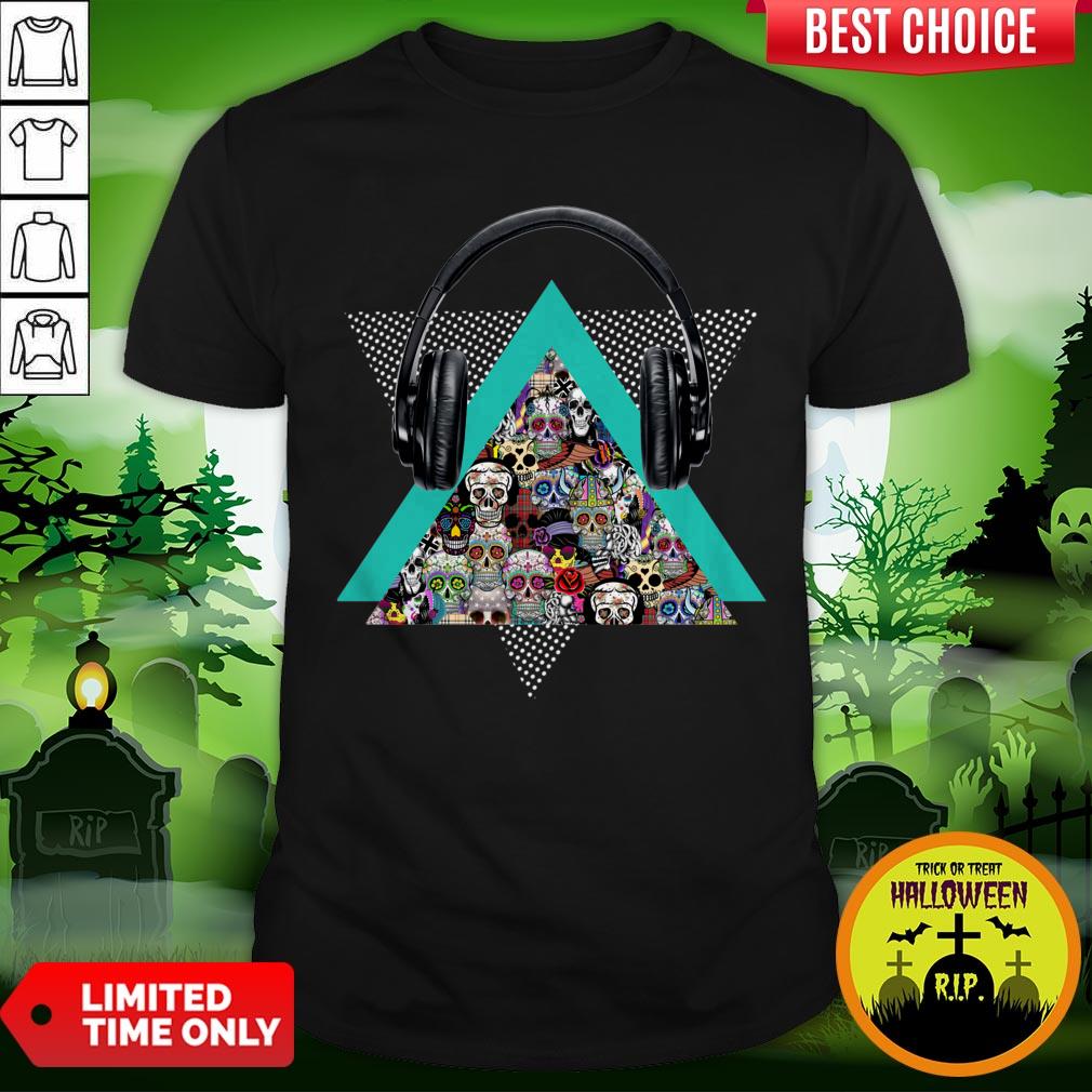 Sugar Skull Day Of Dead Muertos Halloween Shirt
