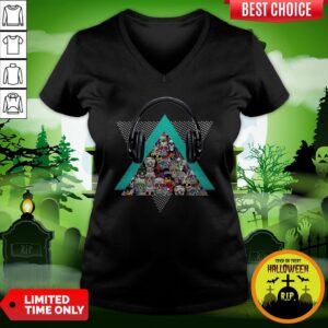 Alternative view of Sugar Skull Day Of Dead Muertos Halloween Shirt
