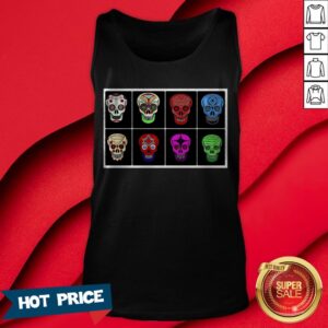 Alternative view of Sugar Skull Day Of The Dead Muertos Shirt