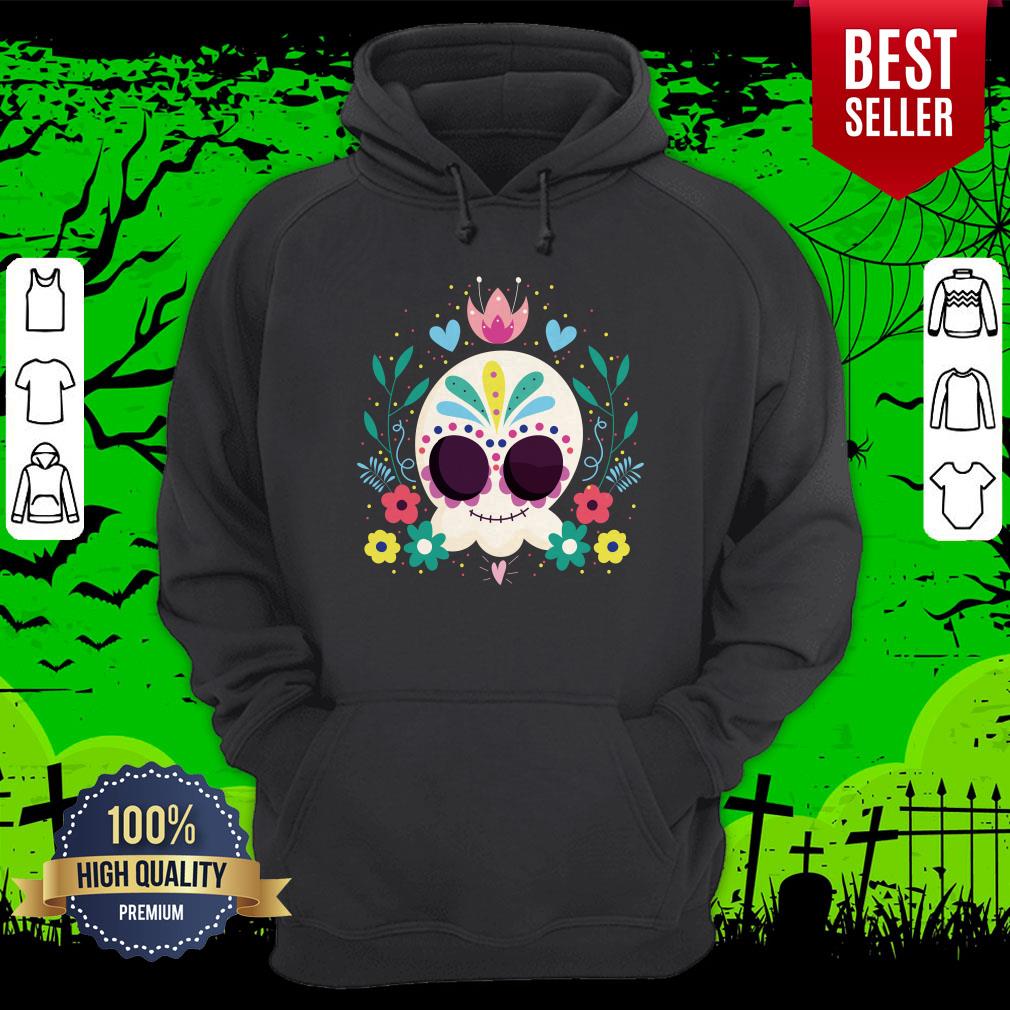 Sugar Skull Dia De Muertos Day Of The Dead Shirt - Image 3