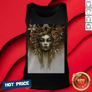 Alternative view of Sugar Skull Girl Dia De Los Muertos T-Shirt