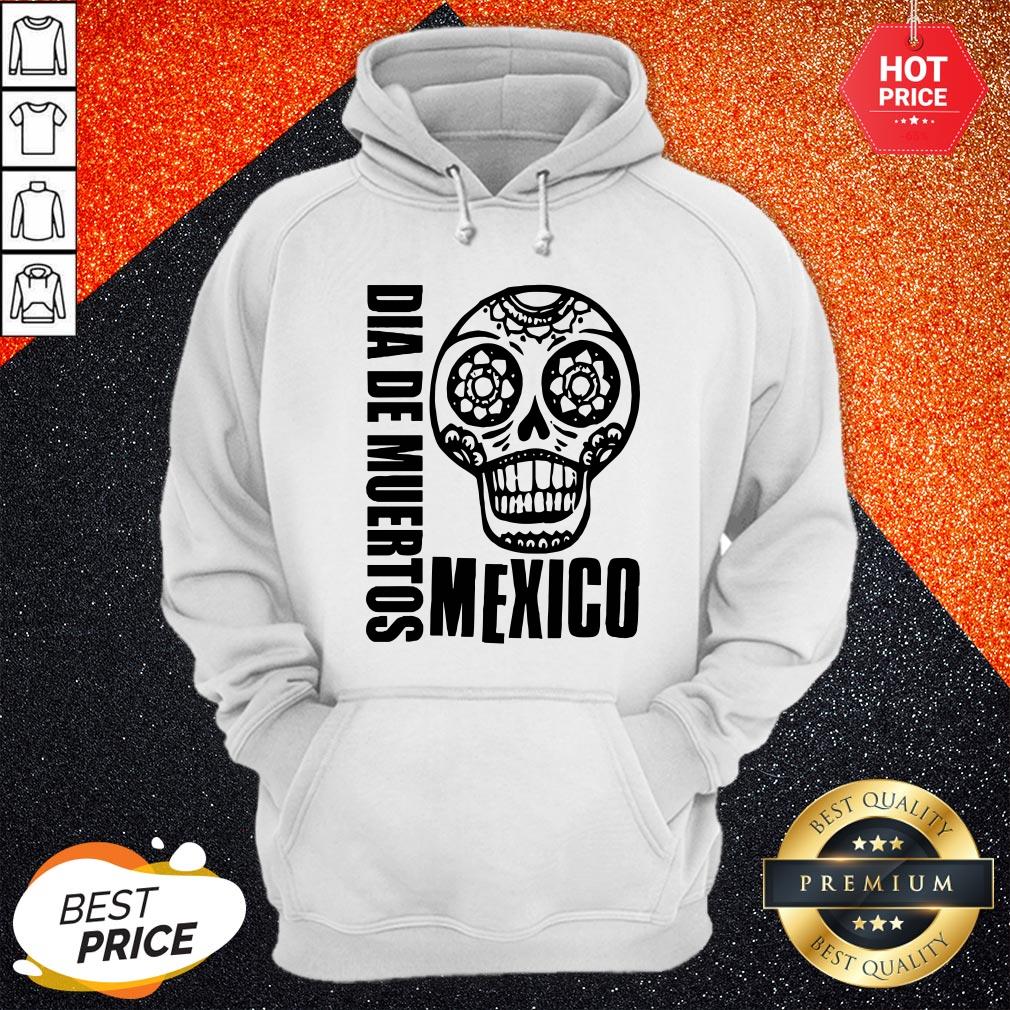 Sugar Skull In Mexican Dia De Los Muertos Day Of Dead Shirt - Image 5