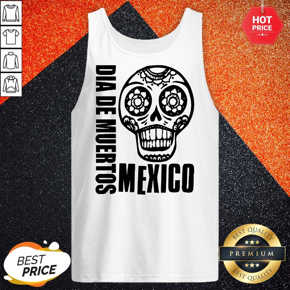 Sugar Skull In Mexican Dia De Los Muertos Day Of Dead Shirt - Image 3
