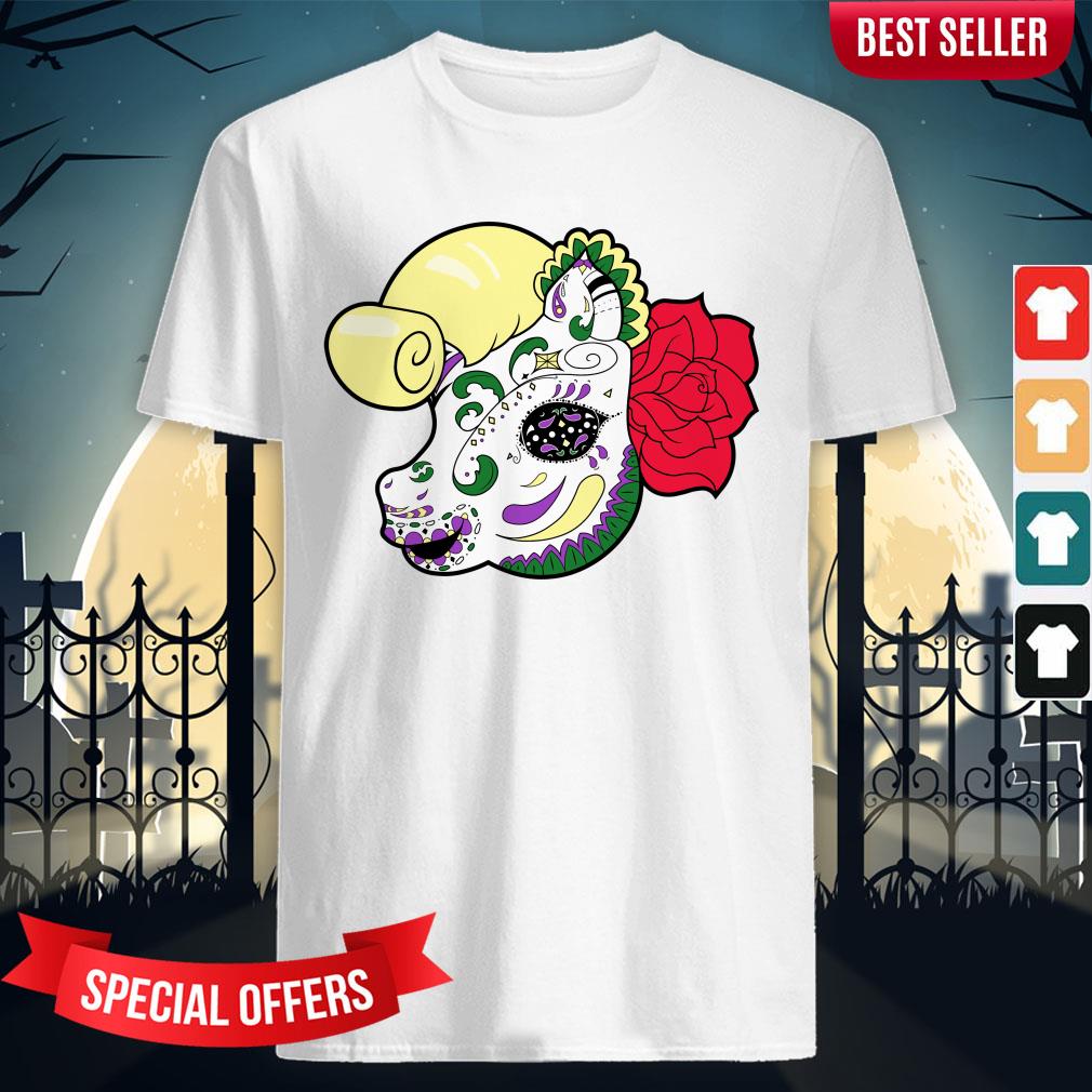 Sugar Skull Pony Day Of Dead Dia De Muertos Shirt
