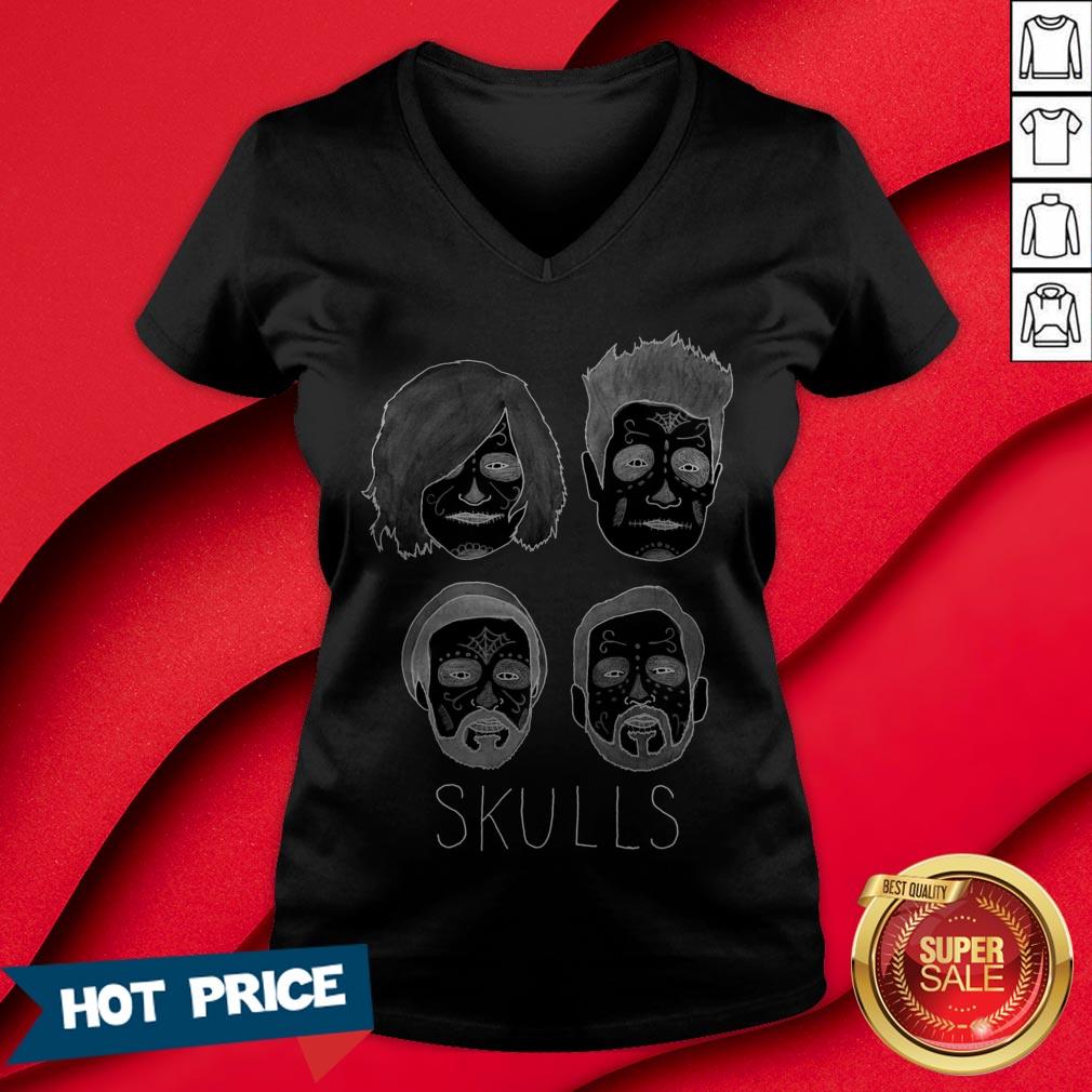 Sugar Skulls Family Day Of The Dead Muertos Shirt - Image 3