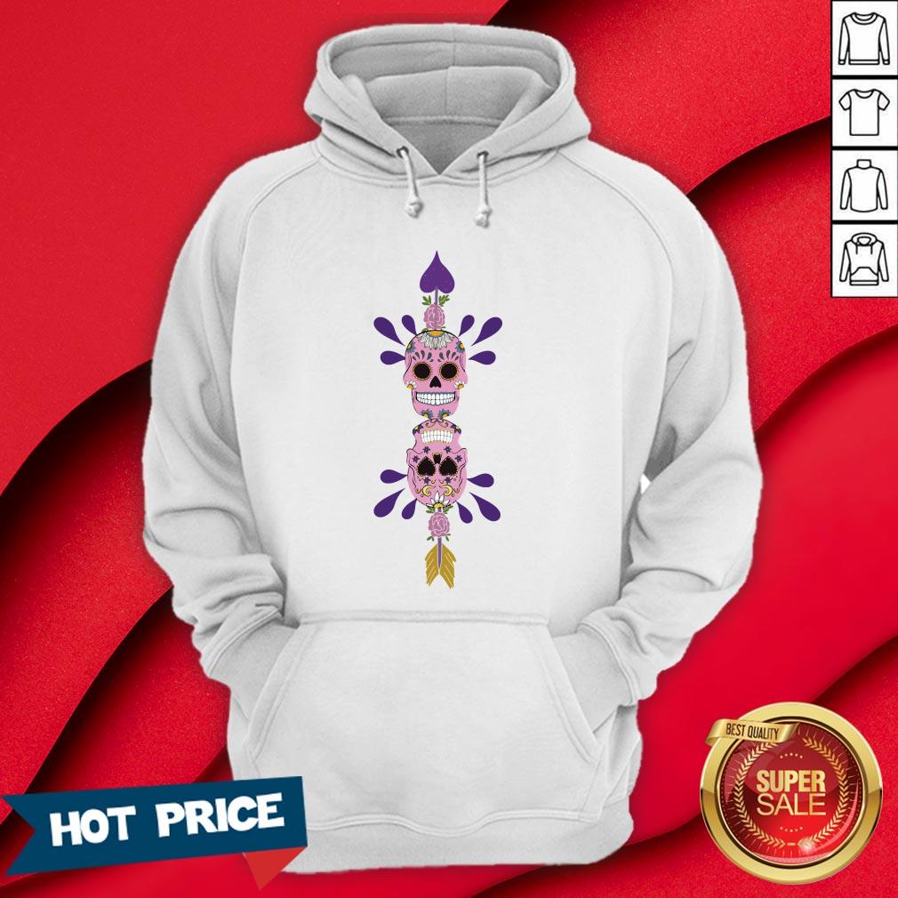 Sugar Skulls In Love Pullover Shirt - Image 5