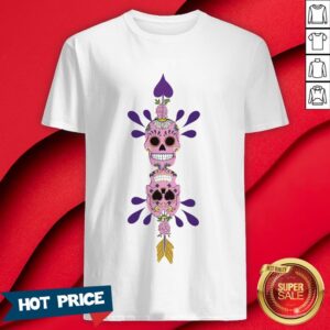 Sugar Skulls In Love Pullover Shirt