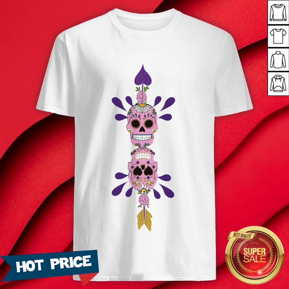 Sugar Skulls In Love Pullover Shirt