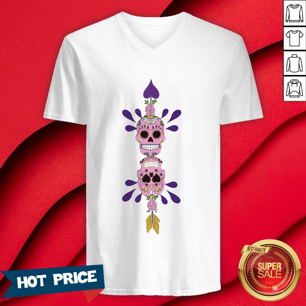Sugar Skulls In Love Pullover Shirt - Image 3