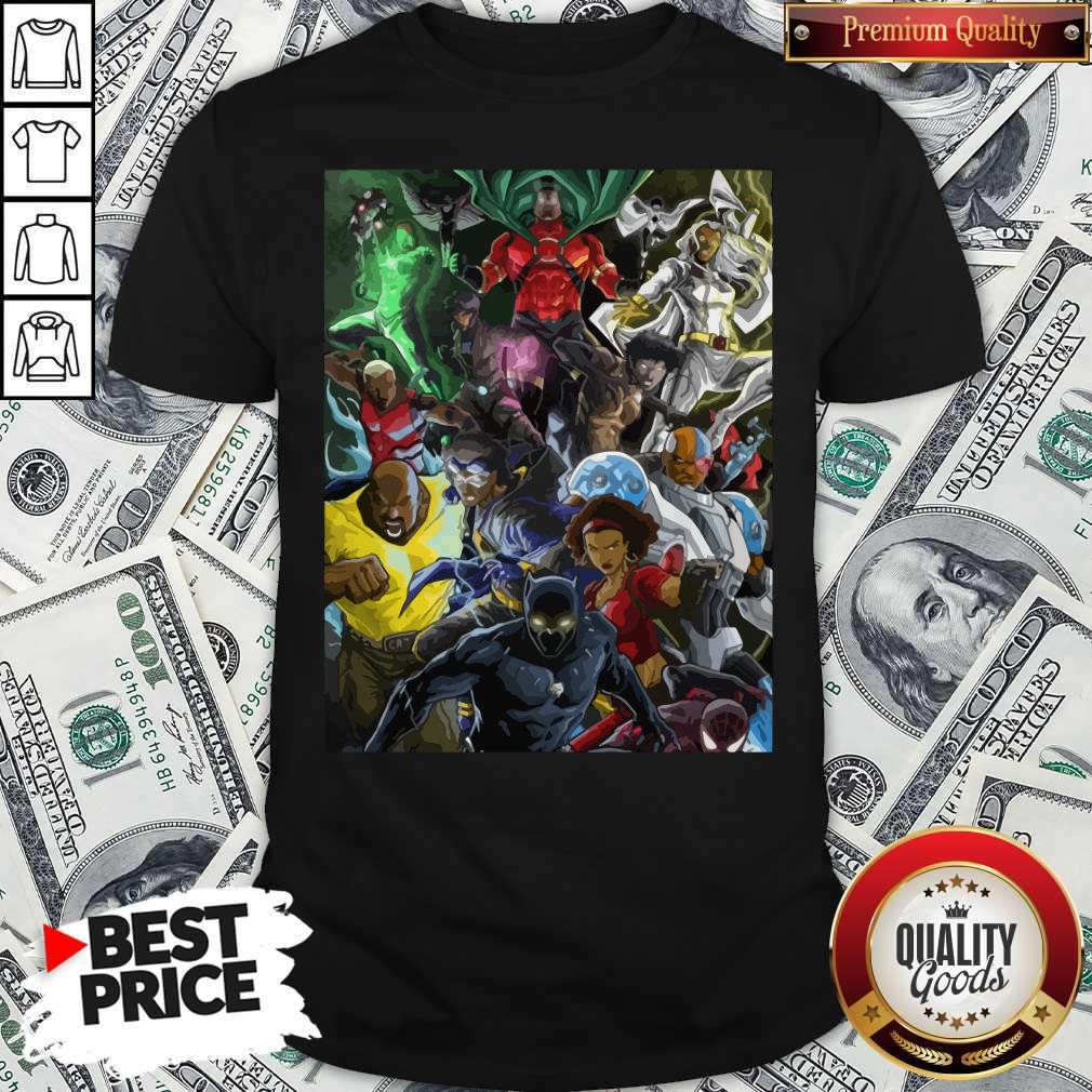 Superheroes Of Colour By Zack Shirt