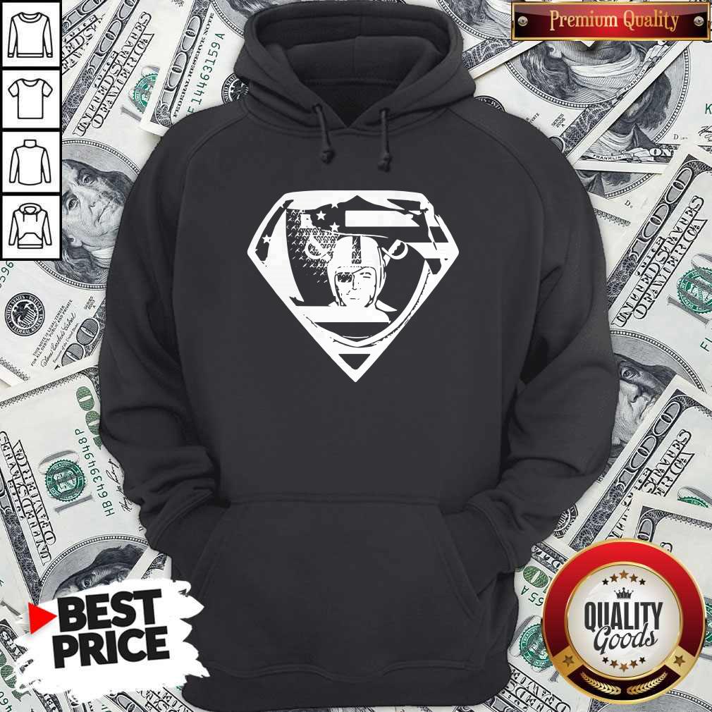 Superman Oklahoma Raiders Football Logo Shirt - Image 4