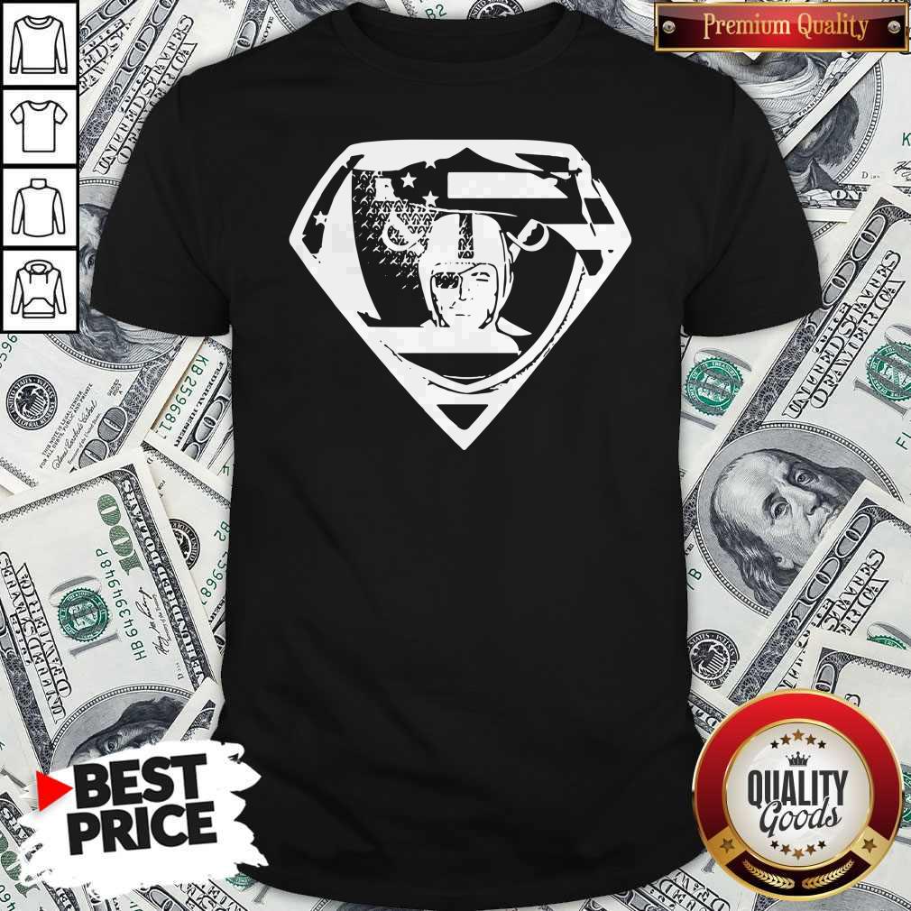Superman Oklahoma Raiders Football Logo Shirt