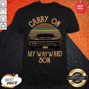 Supernatural Carry On My Wayward Son Vintage Shirt