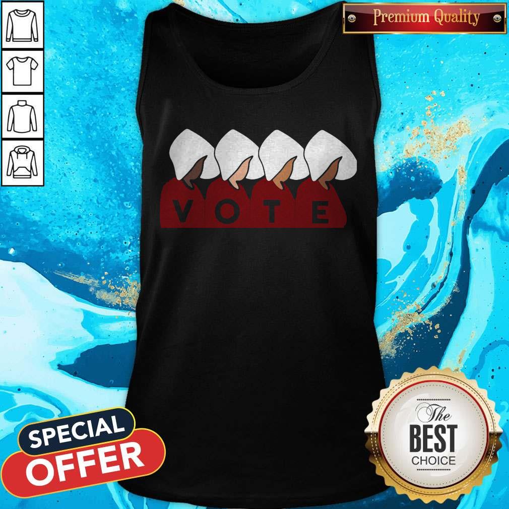 Supper I Want Handmaid’s Tale Vote Shirt - Image 3