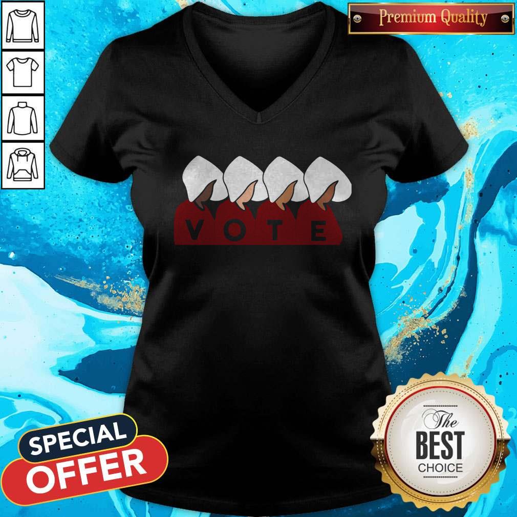 Supper I Want Handmaid’s Tale Vote Shirt - Image 2