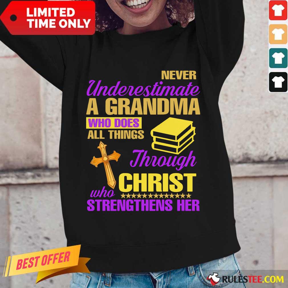 Surprised Underestimate A Grandma Her Shirt - Image 5