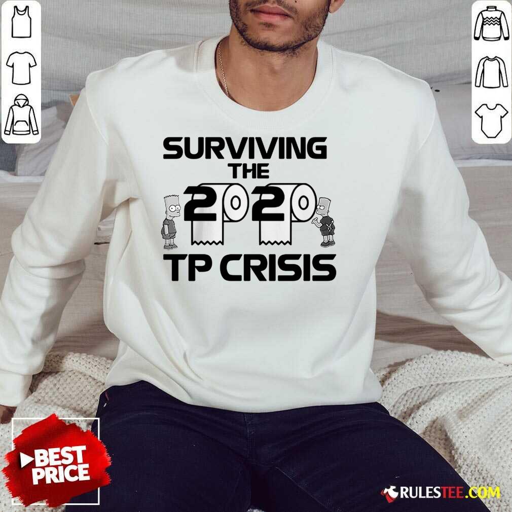 Surviving The 2020 Tp Crisis Toilet Paper Coronavirus Shirt - Image 5